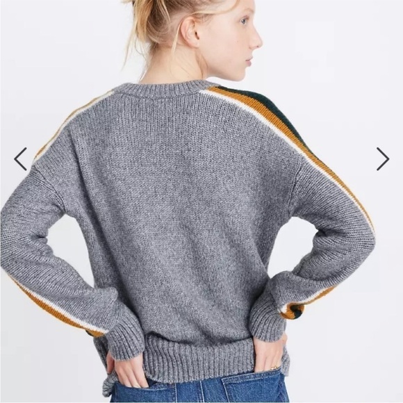 Madewell Striped Heath Pullover Sweater XXS - Picture 2 of 7